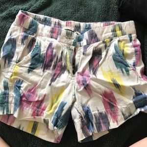 JCREW ikat shorts!